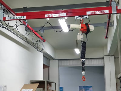 Ceiling-Mounted 5T Rail with KITO Hand Chain Hoist, 100 kg Capacity - ảnh 4