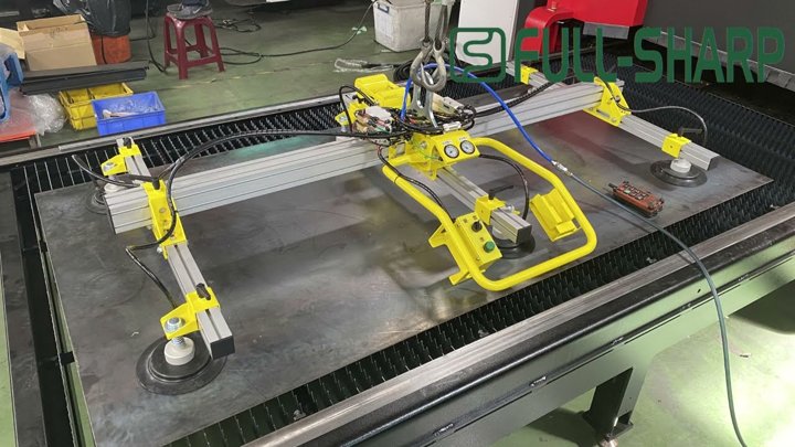 Thiết bị nâng hạ hút chân không tấm thép. Thiết bị nâng tấm thép