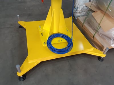 5T Rail Jib Crane with Black Bear 250 kg Electric Hoist - ảnh 3