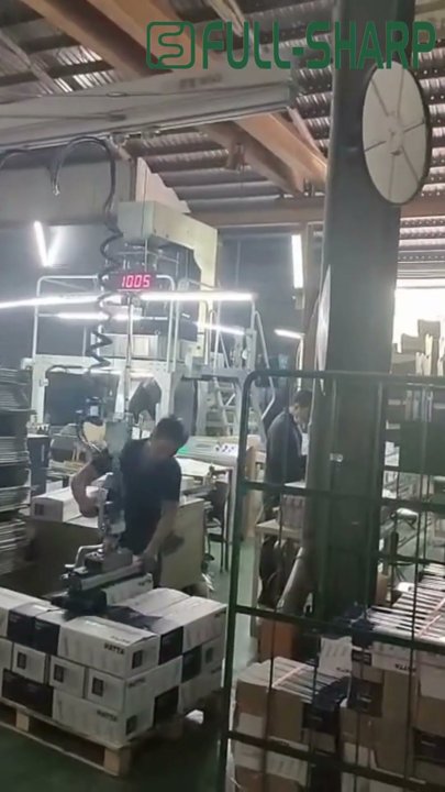 Thiết bị nâng hạ hút chân không thùng carton, thùng giấy. Thiết bị nâng hạ thùng