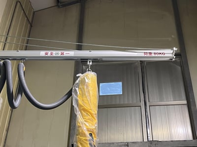 Aluminum Rail Jib Crane with Anver Vacuum Lifter for Bags - ảnh 13