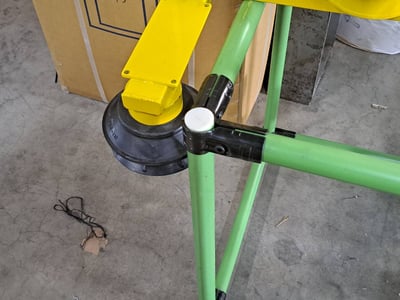Cầu trục xoay ray 200kg treo tường, ANVER hút chân không thùng giấy - ảnh 17