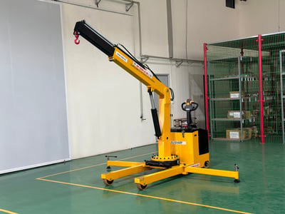 Xe cần cẩu điện 2 tấn - ảnh 11