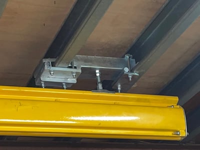 Thanh ray treo trần và pa lăng điện tải trọng 500 kg - ảnh 9