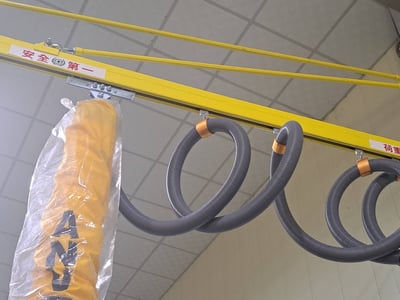 Cầu trục xoay ray 200kg treo tường, ANVER hút chân không thùng giấy - ảnh 5