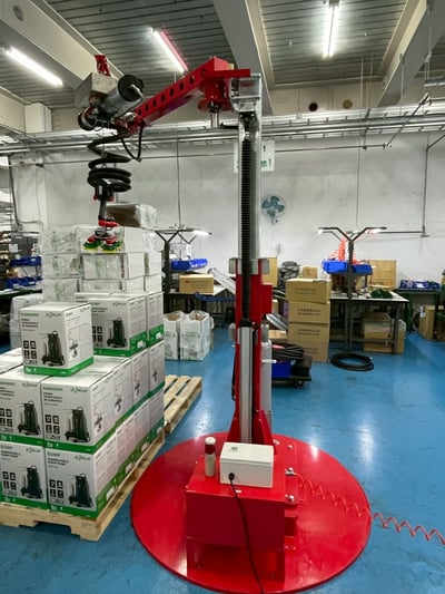Cầu trục xoay khớp nối đế di động, Lifts All Basic hút thùng giấy - ảnh 13
