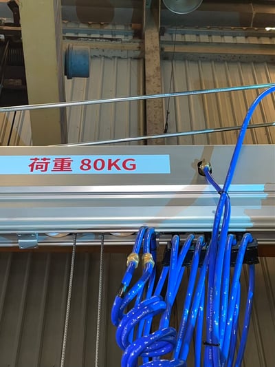 Cầu trục xoay khí nén tay cầm cảm ứng lực - ảnh 7