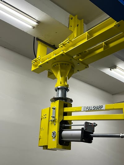 Tay nâng trợ lực treo trần 120 kg nâng khuôn vào máy CNC - ảnh 11