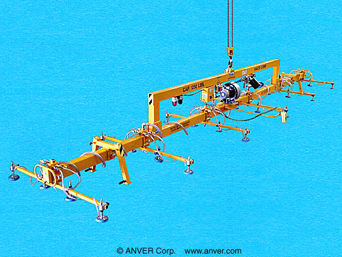ANVER EB125M24-406-6/85 twenty-four pad electric powered vacuum lifter