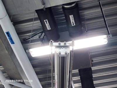 Cầu trục xoay ray nhôm hút chân không Becker, đế di động - ảnh 5