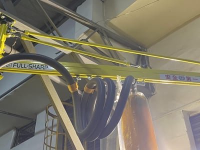 Mobile-Base Jib Crane with Anver Vacuum Tube Lifter and Long Side Handle for Carton Boxes - ảnh 15
