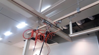 5T Ceiling-Mounted Steel Rail with Lifting Cylinder and Mechanical Gripper - ảnh 4