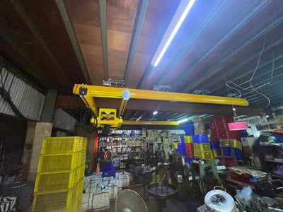 Thanh ray treo trần và pa lăng điện tải trọng 500 kg - ảnh 10