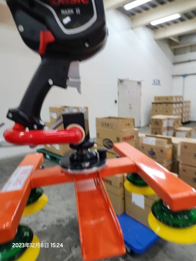 Thanh ray 5T treo trần kết hợp palăng Lifts All hút thùng giấy - ảnh 1