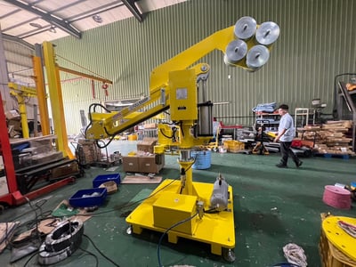 Tay nâng trợ lực khí nén nâng và lật cuộn - ảnh 13