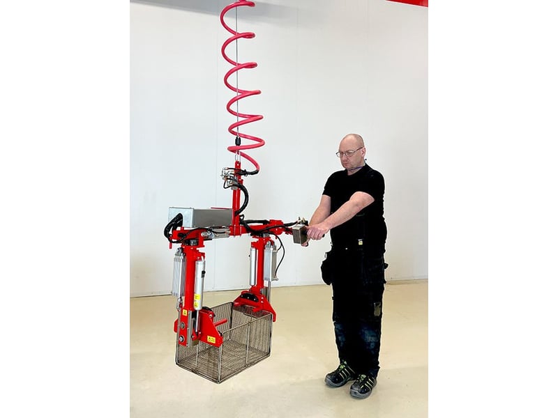 Lifts All gripper for wire baskets and crates 89-12125