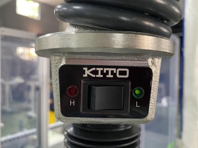 Cầu trục xoay ray nhôm, palang KITO kéo tay và nam châm gạt tay - ảnh 10