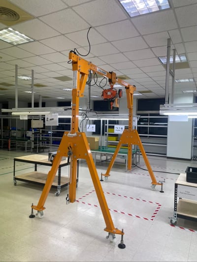 Cổng trục di động có thể nâng hạ chiều cao - ảnh 1