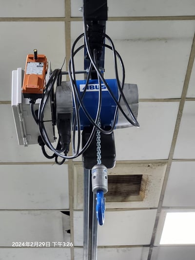 Thanh ray ABUS treo pa lăng điện ABUS cho nhà xưởng - ảnh 3