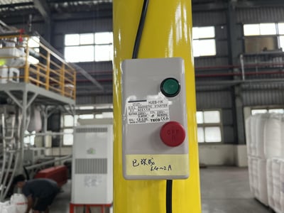 Mobile Aluminum Rail Jib Crane with KITO Hoist and Bag Clamp Tool - ảnh 5