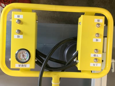 Cầu trục xoay khí nén treo mặt hút chân không hút tấm thép 100 kg - ảnh 10
