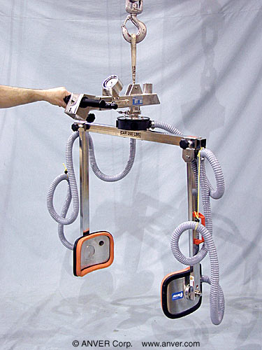 Đầu điều khiển ANVER VB kéo dài hút mặt bên nâng thùng phuy đến 113 kg