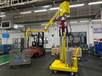 Tay nâng trợ lực di động 120 kg có cột chỉnh chiều cao - ảnh 24