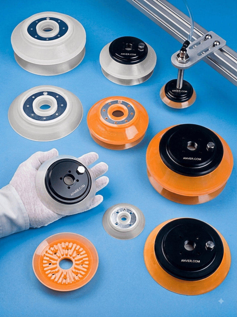 B 1.5 bellows vacuum cups