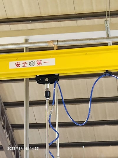 Bộ khung thanh ray 500 kg treo tool kẹp mâm xe đưa vào CNC - ảnh 13