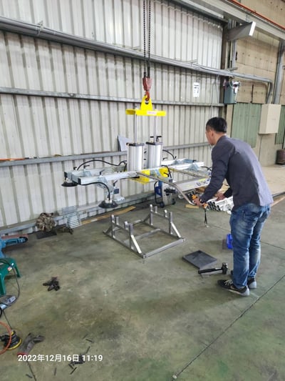 400 kg Mechanical Vacuum Lifting Pad with Vacuum Cylinder, No Electricity Required - ảnh 16