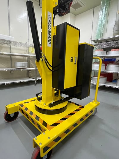 Xe cẩu mini 400 kg cho nhà xưởng chật chỗ - ảnh 10