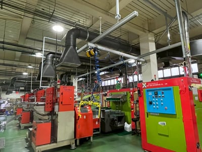 Thanh ray nhôm với air balancer ENDO và tool hút khí nén - ảnh 3