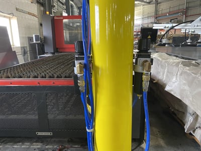 Pneumatic Jib Crane with Vacuum Lifting Pad for Metal Sheets - ảnh 3