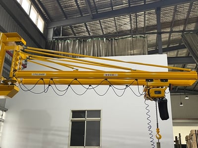 Cầu trục xoay 1 tấn palang treo mặt hút chân không tấm kính - ảnh 22