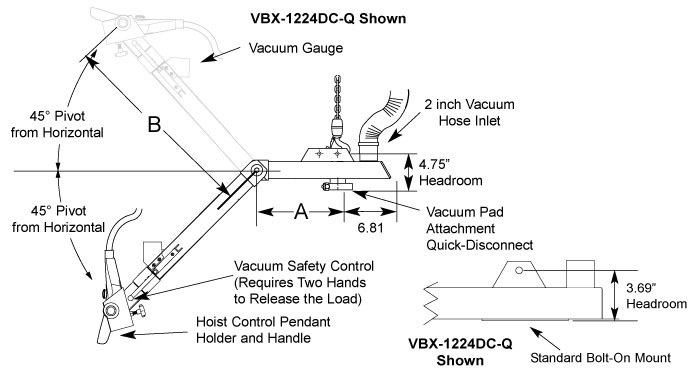 VBX-DC Pivoting Drawing