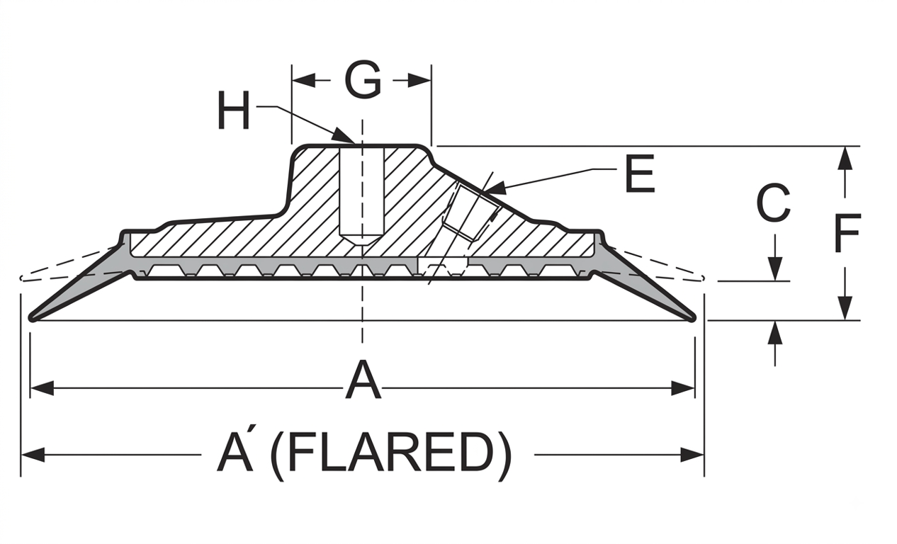 VC57 and VC65 original version dimensional drawing