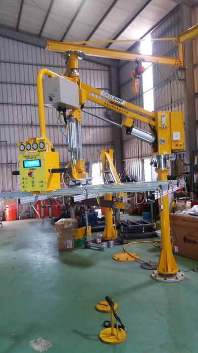 Tay nâng trợ lực tự động cân trọng lượng và khóa khớp tay - ảnh 5