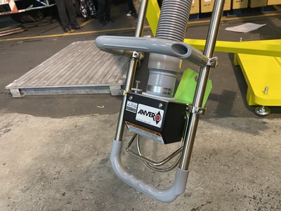 Mobile-Base Jib Crane with Anver Vacuum Tube Lifter and Long Side Handle for Carton Boxes - ảnh 8