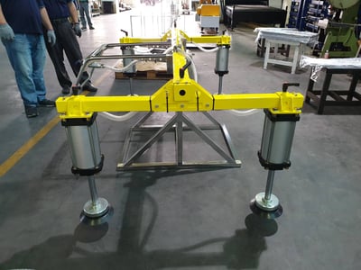 400 kg Mechanical Vacuum Lifting Pad with Vacuum Cylinder, No Electricity Required - ảnh 12