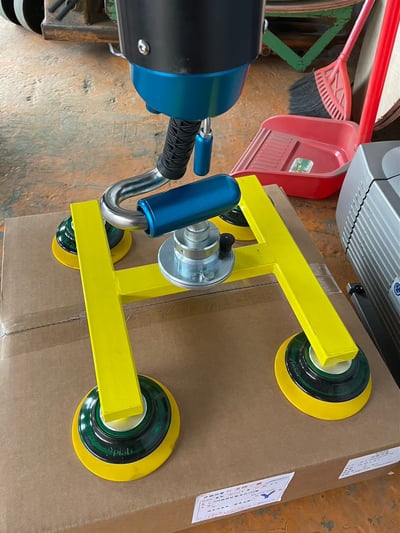 Thanh ray 5T treo tool kẹp và thiết bị hút chân không cho thùng giấy - ảnh 2