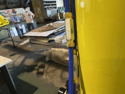 Overhead Pneumatic Jib Crane with Vacuum Pad for Steel Sheets - ảnh 4