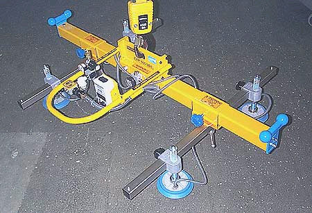 ANVER LB50M4-61-2/44: lifting & handling cabinets and panels, 7 ft x 5 ft (2.1 m x 1.5 m) up to 500 lb (227 kg)