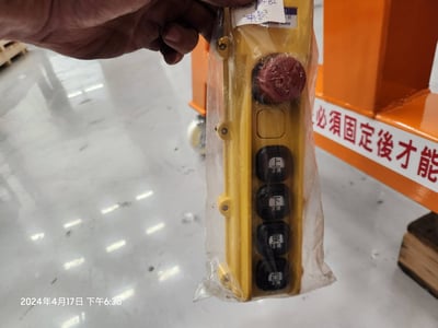 Cầu trục xoay 80 kg treo pa lăng điện, dạng cổng trục mini - ảnh 10