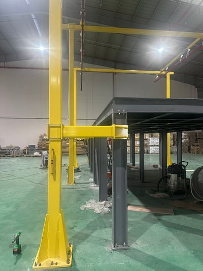 Bộ khung thanh ray thép 200 kg và ống hút chân không ANVER - ảnh 60