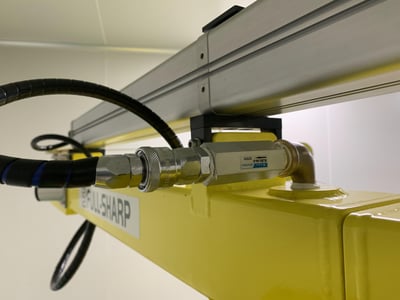 Cầu trục xoay khớp nối đế di động treo air balancer FullSharp - ảnh 9