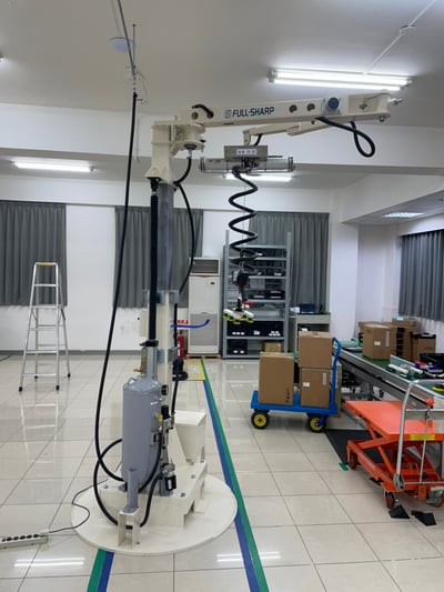 Cầu trục xoay khớp nối đế di động Lifts All hút thùng giấy - ảnh 12