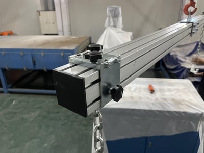Overhead Rail and Electric Hoist for Lifting Material Rolls - ảnh 9