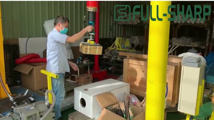 Thiết bị nâng hạ hút chân không thùng giấy, thùng carton - Thiết bị nâng thùng giấy