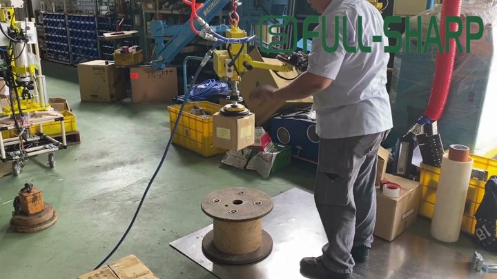 Thiết bị nâng hạ hút chân không thùng carton, thùng giấy. Thiết bị nâng thùng giấy