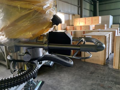 Column-Mounted Aluminum Rail Jib Crane with ANVER Vacuum Lifter for Long Cartons - ảnh 4